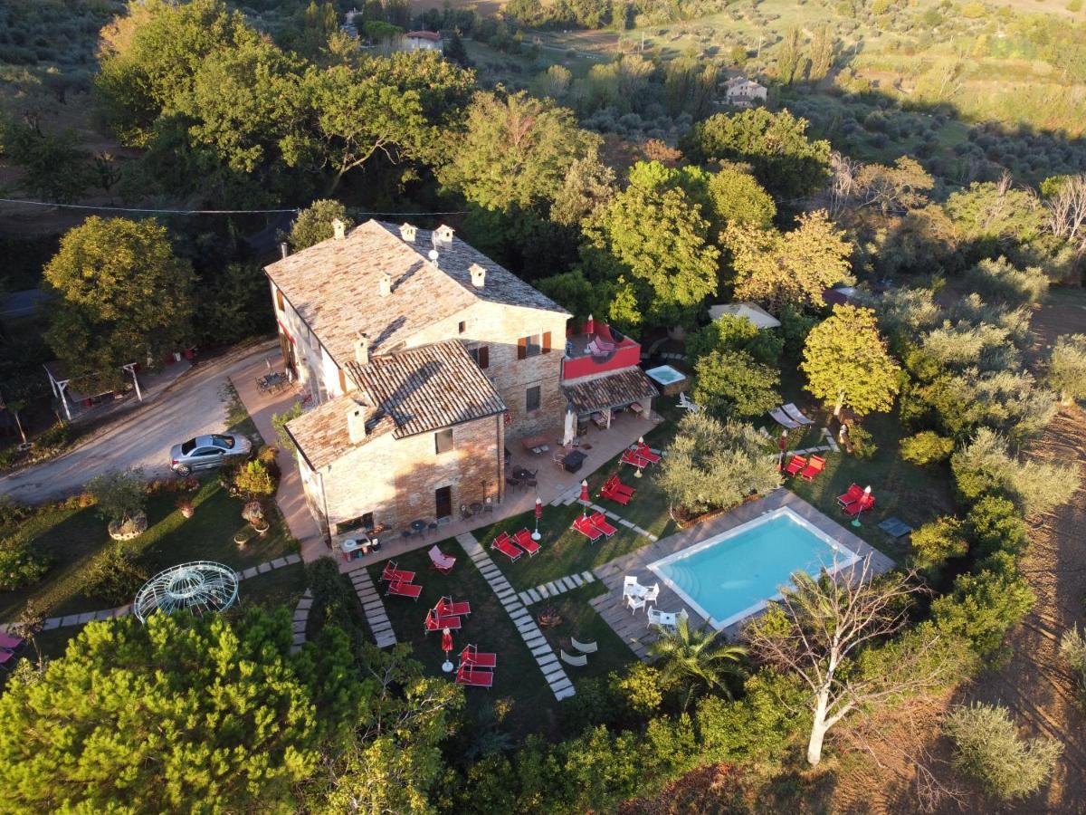 Agriturismo Corte Decia Saludecio Exterior foto