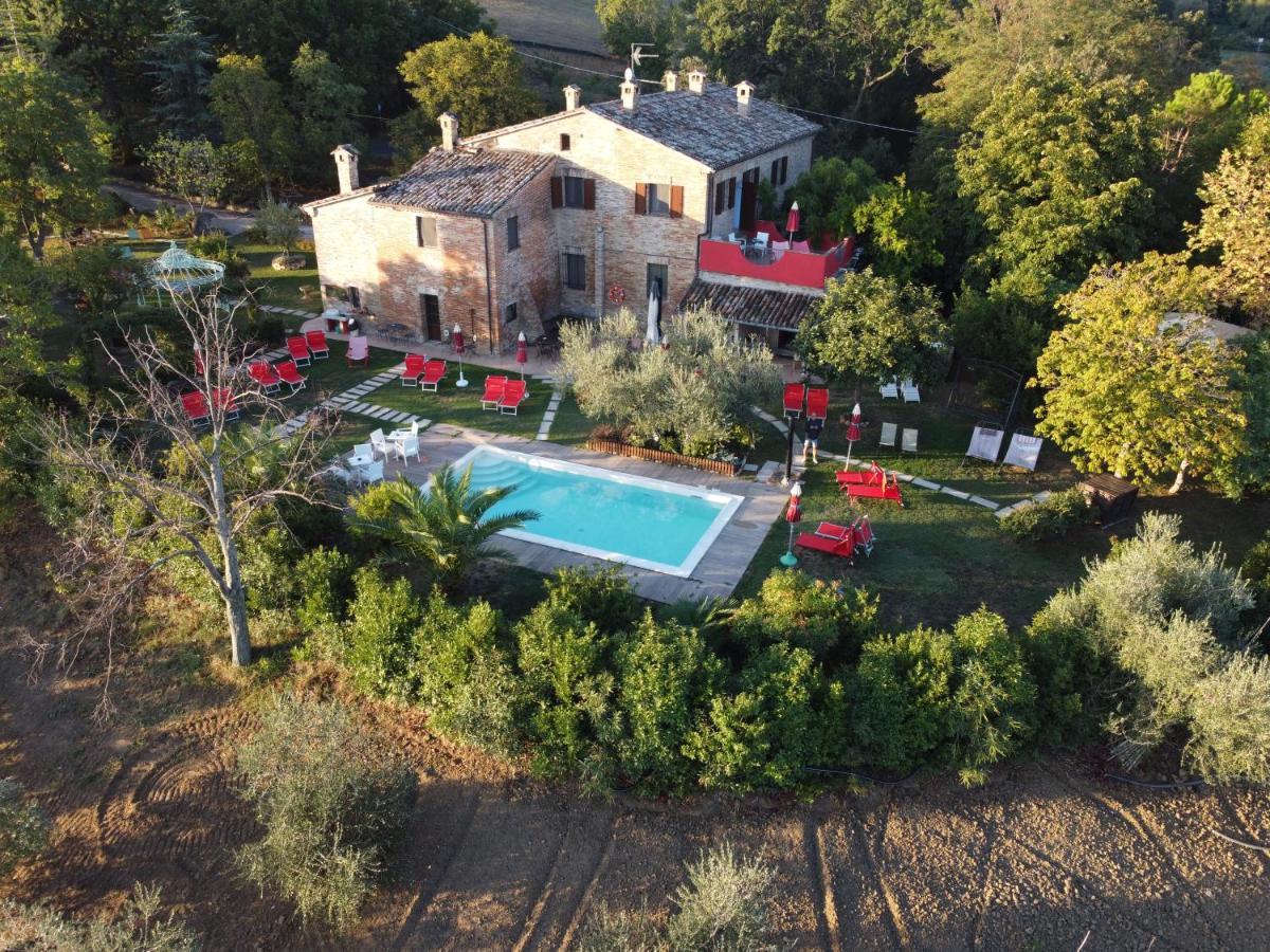 Agriturismo Corte Decia Saludecio Exterior foto